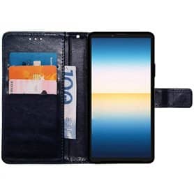 Handyhülle 3-Karten Sony Xperia 10 IV - Dunkelblau