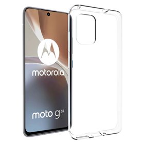 Silikone cover gennemsigtig Motorola Moto G32