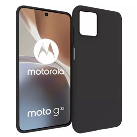 Silikone cover Motorola Moto G32  - Sort