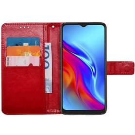 Mobile wallet 3-card TCL 20E - Red