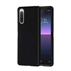 Liquid silicone case Sony Xperia 10 II - Black