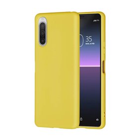 Liquid silicone case Sony Xperia 10 II - Yellow