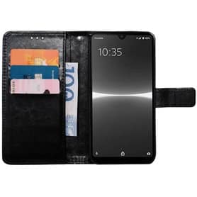 Mobile wallet 3-card Sony Xperia Ace 3 - Black