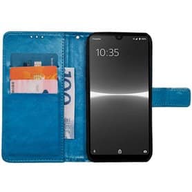 Mobile wallet 3-card Sony Xperia Ace 3 - Lightblue
