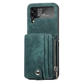 Mobildeksel 2i1 Samsung Galaxy Z Flip 4 - Grønn