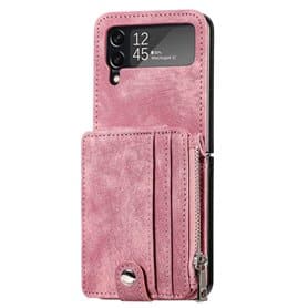 Mobildeksel 2i1 Samsung Galaxy Z Flip 4 - Rosa