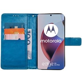 Lompakkokotelo 3-kortti Motorola Edge 30 Ultra - Vaaleansininen