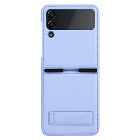 Nillkin Qin vegansk Læder Cover Samsung Galaxy Z Flip 4 - Lavendel
