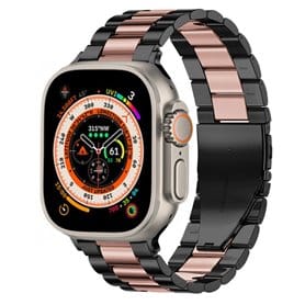 Armbånd Rustfritt stål Apple Watch Ultra (49mm) - Blackrose