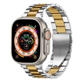 Armband rostfritt stål Apple Watch Ultra (49mm) - Silvergold
