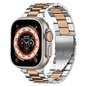 Armband rostfritt stål Apple Watch Ultra (49mm) - Silverrose