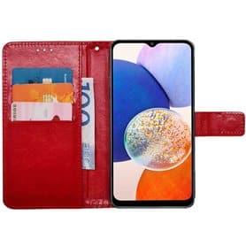Wallet cover 3-kort Samsung Galaxy S23 Plus - Rød