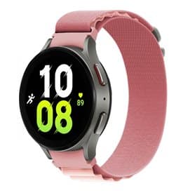 Artic Elastisk nylon armbånd Samsung Galaxy Watch 5 (44mm) - Pink