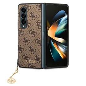 Guess 4G Charms Collection case Samsung Galaxy Z Fold 4 - Brown