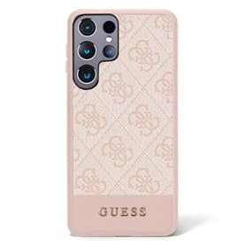 Guess Hardcase 4G stripe collection Samsung Galaxy S23 Ultra - Rosa