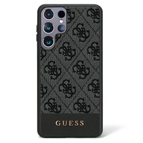 Guess Hardcase 4G stripe collection Samsung Galaxy S23 Ultra - Musta