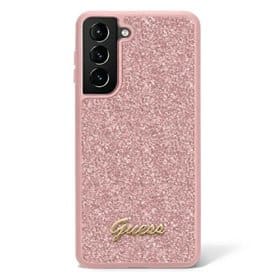 Guess hardcase glitter script Samsung Galaxy S23 - Pink