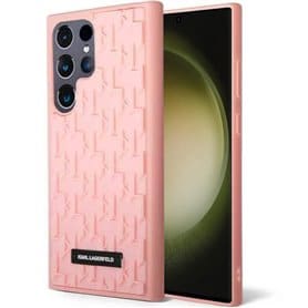 Karl Lagerfeld 3D monogram Samsung Galaxy S23 Ultra - Pink