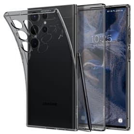 Spigen Liquid Crystal kuori Samsung Galaxy S23 Ultra - Crystal clear