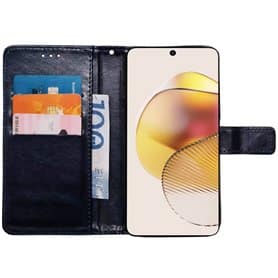 Mobilplånbok 3-kort Motorola Moto G73 - Mörkblå