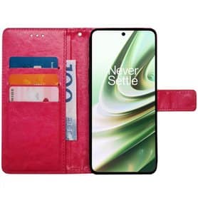 Wallet cover 3-kort OnePlus Nord CE 3 - Lyserød