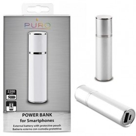 Puro Power Bank 2200mAh - Silver