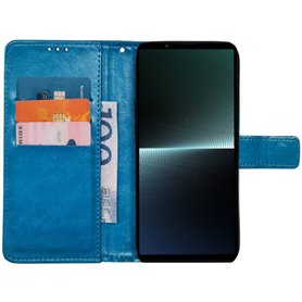 Mobilplånbok 3-kort Sony Xperia 1 IV - Ljusblå