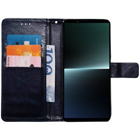 Mobilplånbok 3-kort Sony Xperia 1 IV - Mörkblå