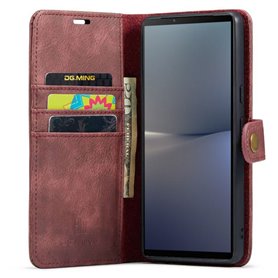 Wallet DG-Ming 2i1 Sony Xperia 10 V - Rød