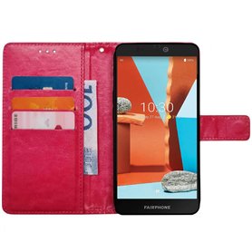 Mobile wallet 3-card Fairphone 3 Plus - Pink