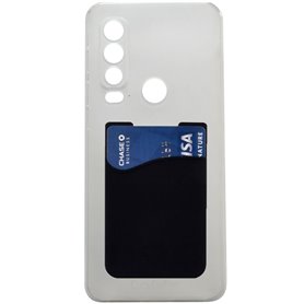 Silikonikuori korttitelineellä CAT S75 - Valkoinen