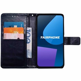 Wallet cover 3-kort Fairphone 5 - Mørkeblå