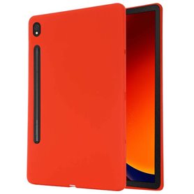 Liquid silicone case Samsung Galaxy Tab S9 11.0 - China Red