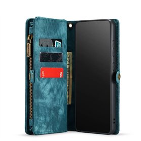 Multi Wallet CaseMe 11-kort Samsung Galaxy A33 5G - Blå