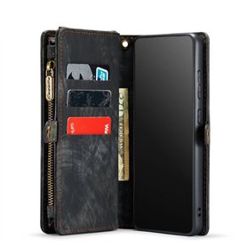 CaseMe Wallet Case 11-card Samsung Galaxy A33 5G - Black/Grey