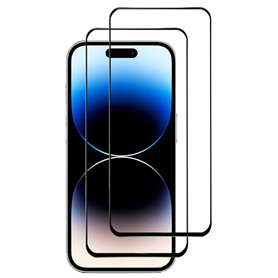 2-pak 5D Glass skjermbeskytter Apple iPhone 15