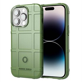 Rugged Shield skal Apple iPhone 15 Pro - Grön
