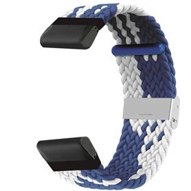 Braided Watchband Garmin D2 Charlie - Bluewhite