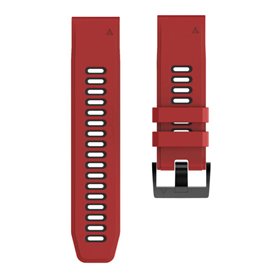 Twin Sport Armband Garmin Fenix 6S - Röd/svart