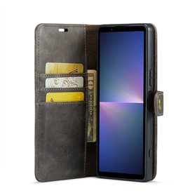 Wallet DG-Ming 2i1 Sony Xperia 5 V - Grå