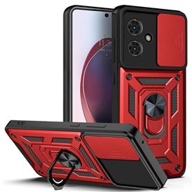 Jazz 3i1 kuori Motorola Moto G54 - Punainen