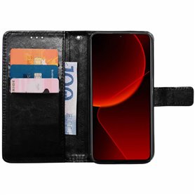Wallet cover 3-card Xiaomi 14 - Black