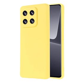 Liquid silicone case Xiaomi 14 - Yellow