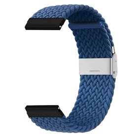 Geflochtenes Uhr Armband Garmin VivoMove HR - blau