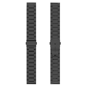 Kellon ranneke ruostumatonta terästä Realme Watch 2 - Musta