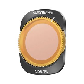 Sunnylife kameraobjektivfilter ND8/PL for DJI Osmo Pocket 3