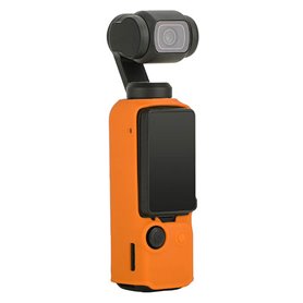 Sunnylife ilmastoitu silikonikuori DJI Osmo Pocket 3 - Oranssi