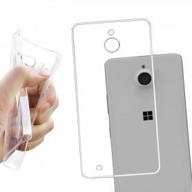 Microsoft Lumia 850  Silikon skal Transparent