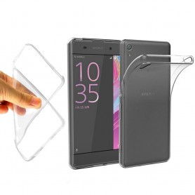 Sony Xperia X Silikon skal Transparent