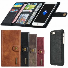 Multiplånbok Tri-Fold 12 kort iPhone 7 Plus / 8 Plus mobilskal